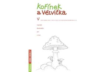 Kořínek a větvička v