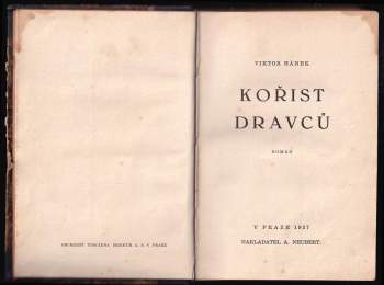 Viktor Hánek: Kořist dravců