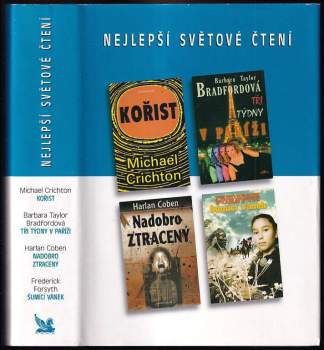 Nejlepší světové čtení : Kořist + Tři týdny v Paříži + Nadobro ztracený + Šumící vánek