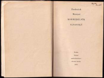 Frederick Marryat: Kormidelník Vlnovský