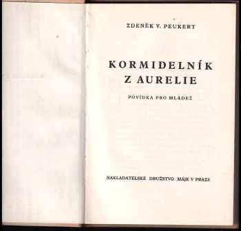 Zdeněk Vojtěch Peukert: Kormidelník z Aurelie! + Andersonova statečnost