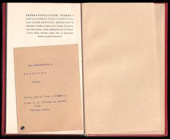 Jan Zahradníček: Korouhve