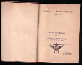 Božena Němcová: Korrespondence