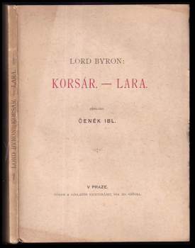 Korsár ; Lara : básnické povídky lorda Byrona