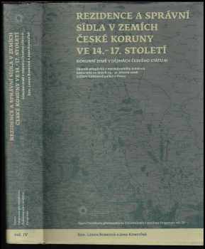 Korunní země v dějinách českého státu : sborník příspěvků z mezinárodního kolokvia konaného ve dnech 29.