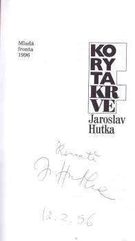 Jaroslav Hutka: Koryta krve