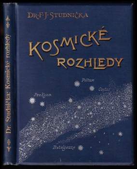 František Josef Studnička: Kosmické rozhledy