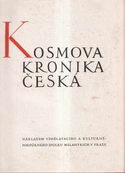 Kosmas: Kosmova kronika česká