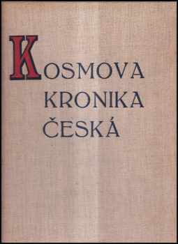 Kosmas: Kosmova kronika česká