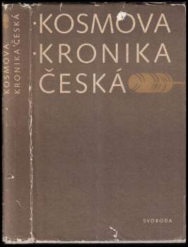 Kosmas: Kosmova Kronika česká