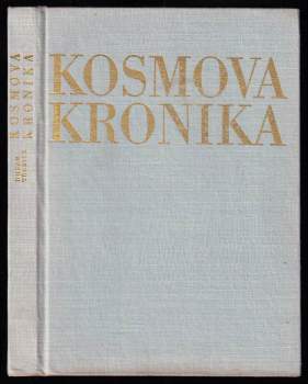 Dušan Třeštík: Kosmova kronika
