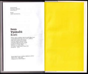 Ivan Vyskočil: Kosti