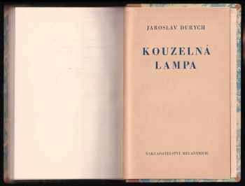 Jaroslav Durych: Kouzelná lampa