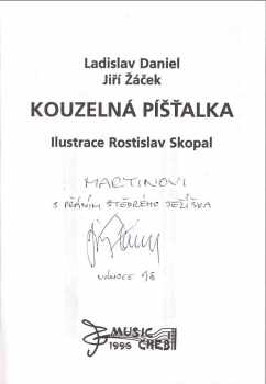 Ladislav Daniel: Kouzelná píšťalka + PODPIS AUTORA