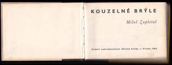 Miloš Zapletal: Kouzelné brýle