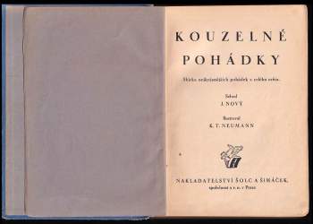 Jaroslav Nový: Kouzelné pohádky