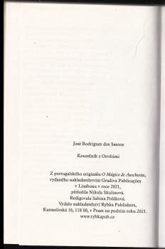 Doskočilová: Kouzelník z Osvětimi