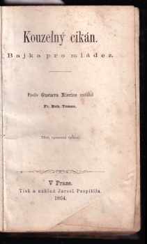 Gustav Nieritz: Kouzelný cikán