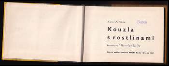 Karel Patočka: Kouzla s rostlinami