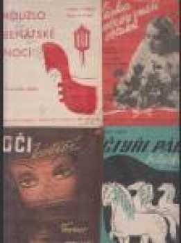 Čtyři páry bílejch koní