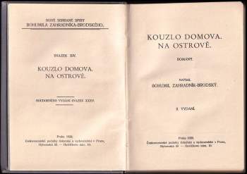 Bohumil Zahradník-Brodský: Kouzlo domova