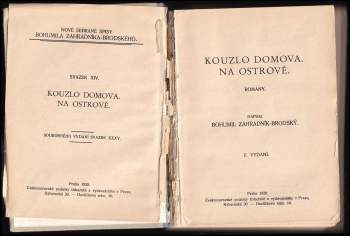 Bohumil Zahradník-Brodský: Kouzlo domova ; Na ostrově