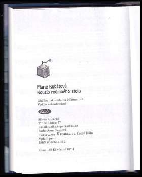 Marie Kubátová: Kouzlo rodinného stolu