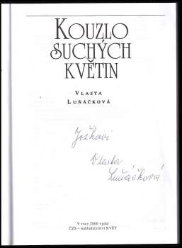 Vlasta Luňáčková: Kouzlo suchých květin