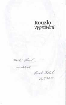 Pavel Hošek: Kouzlo vyprávění