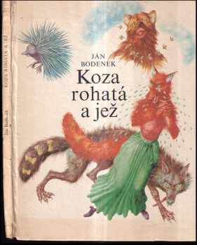 Koza rohatá a jež