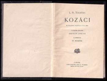 Lev Nikolajevič Tolstoj: Kozáci