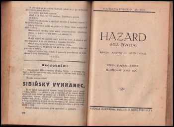 Vladimír K Karenský: Nevinná hříšnice + Kozákova milenka 1. díl + Hazard