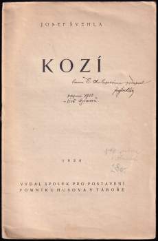 Josef Švehla: Kozí