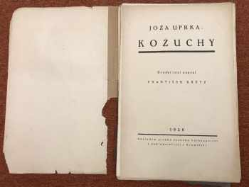 Joža Uprka: Kožuchy
