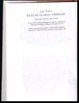 Jan Čáka: Kráčím starou Příbramí