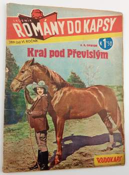 J. E. Cawon: Kraj pod Převislým - Romány do kapsy - Rodokaps 289 (28) - ročník VI.