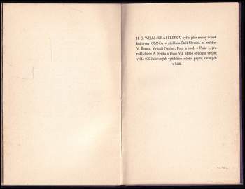 H. G Wells: Kraj slepců