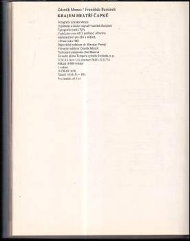 Zdeněk Menec: Krajem bratří Čapků