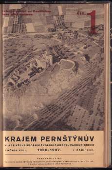 Josef Ledr: Krajem Pernštýnův, ROČNÍK XVII.