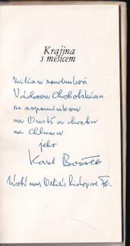 Karel Boušek: Krajina s měsícem