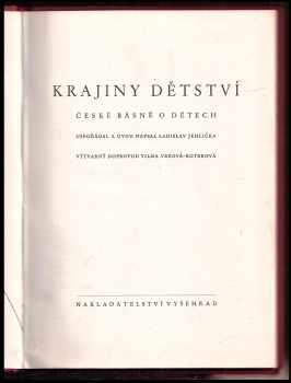 Vilma Vrbová-Kotrbová: Krajiny dětství