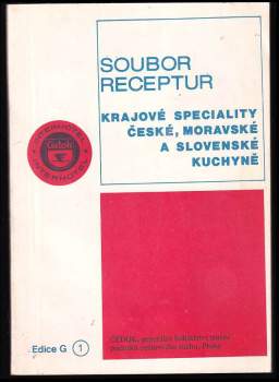 Krajové speciality české, moravské a slovenské kuchyně