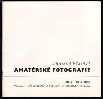 Krajská výstava amatérské fotografie