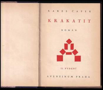 Karel Čapek: Krakatit