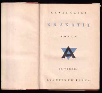 Karel Čapek: Krakatit