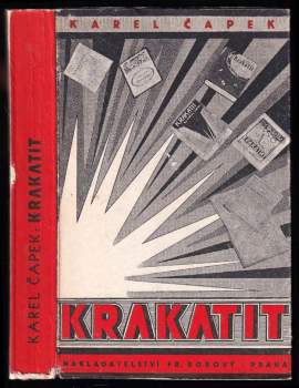 Krakatit : román - Karel Čapek (1947, František Borový) - ID: 821578