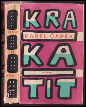 Krakatit : román - Karel Čapek (1948, František Borový) - ID: 1745310