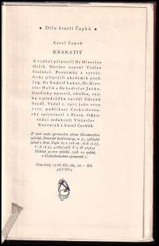 Karel Čapek: Krakatit