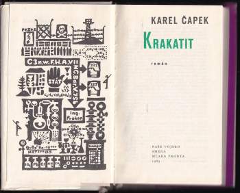 Karel Čapek: Krakatit