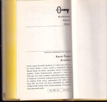 Karel Čapek: Krakatit